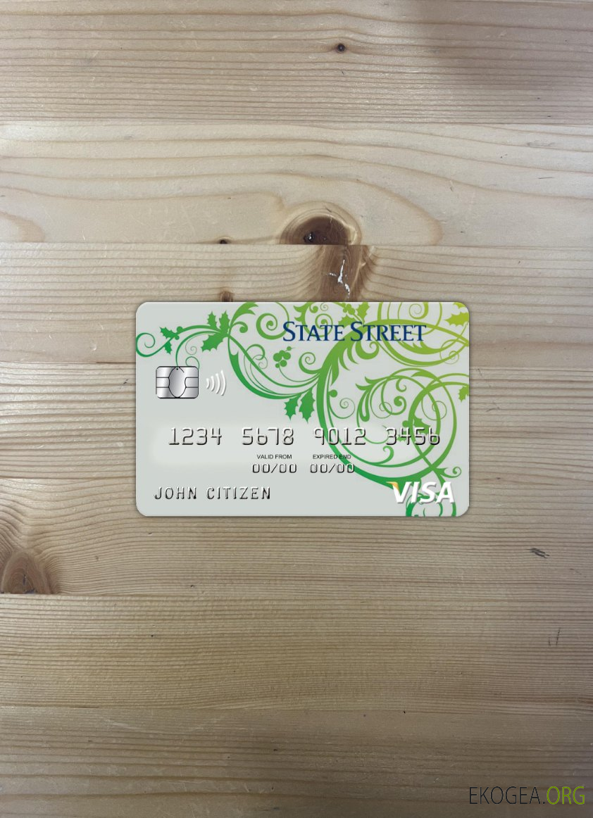 Belize State Street carte visa bancaire avant photolook